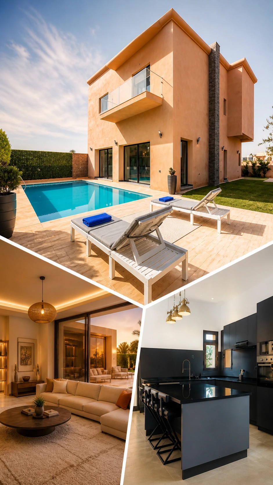 Photographe immobilier Marrakech visuel agency