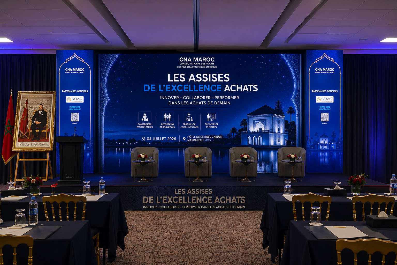 ecran led mapping-zone cna maroc marrakech